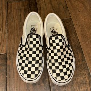 like new checkered vans